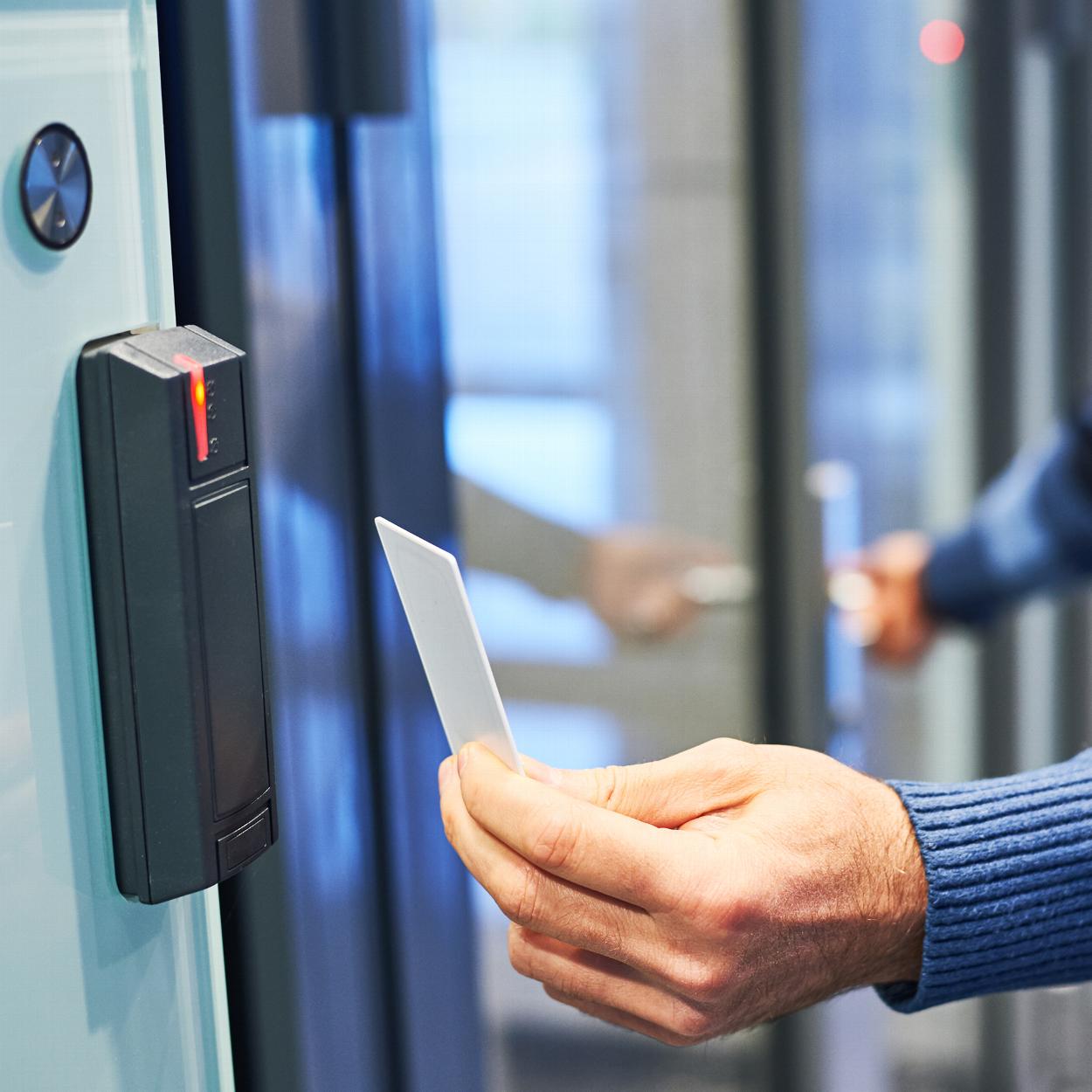 Access control system in office building